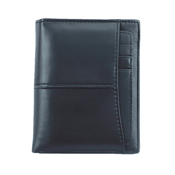 AD1059/LD194 Wallet leather RFID protected Blue