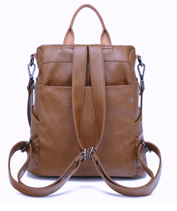 A001 Backpack / Shoulder Bag Brown