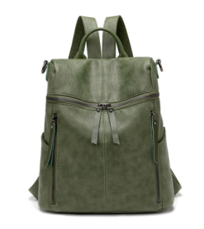 A001 Backpack / Shoulder Bag Green