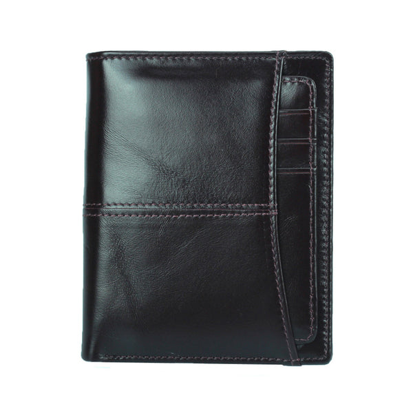 AD1059/LD194 Wallet leather RFID protected Black