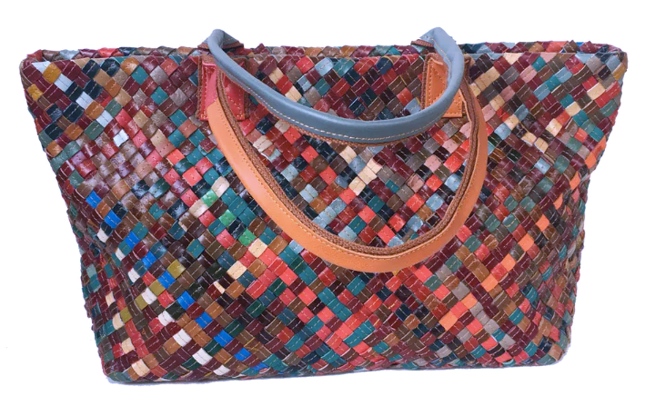 SJYT1902 Harlequin Handbag Colourful