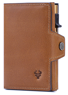 BP706 Pop-up Wallet leather RFID protected Brown