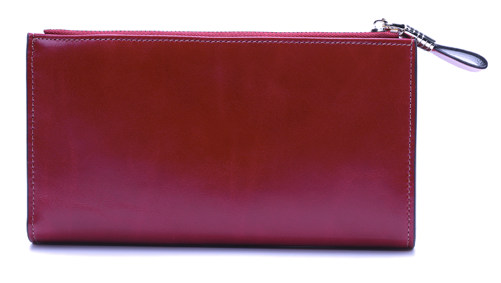 TPAI192 Wallet leather RFID protected Red