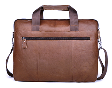 LLAN207 Laptop Bag Cowhide Leather Brown