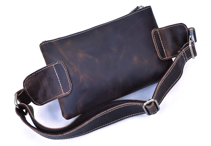 9412 Waist Bag / Bum Bag Dark Brown