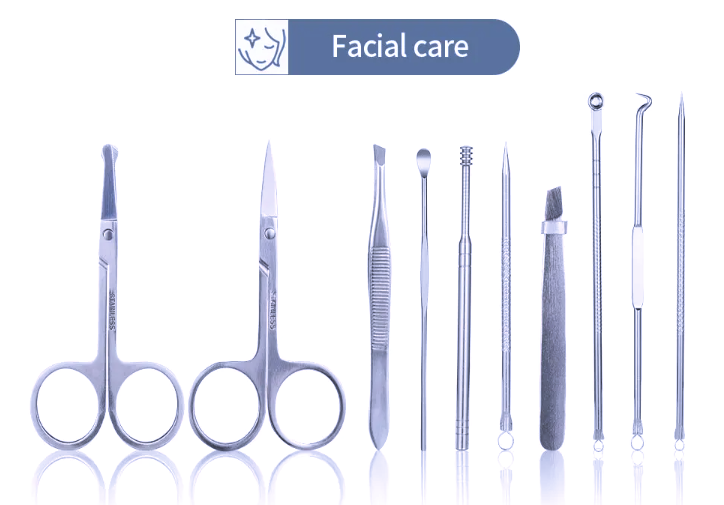 M01-1 Manicure Set / Pedicure Kit / Facial Care Kit