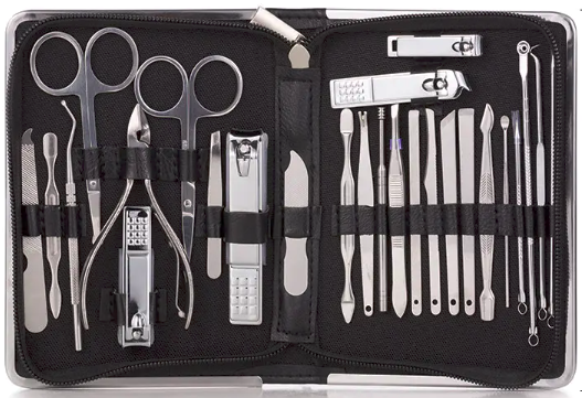 M01-1 Manicure Set / Pedicure Kit / Facial Care Kit