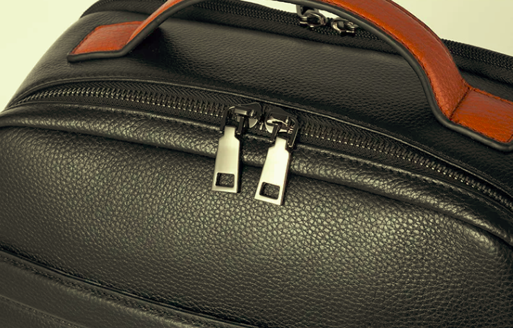 SGZYYZ6755 Backpack / Laptop Bag Cowhide Leather Black