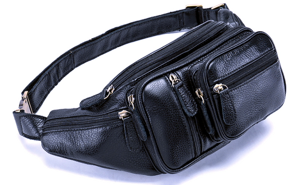 8336 Large Waist Bag / Bum Bag Black