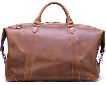 1133 Duffle / Travel Bag Crazyhorse Cowhide Leather Brown