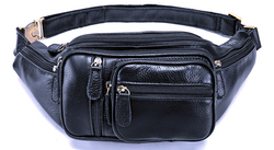 8336 Large Waist Bag / Bum Bag Black