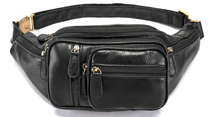 8336 Large Waist Bag / Bum Bag Black