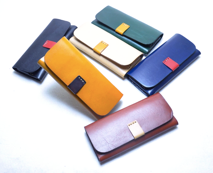 Glasses Case Leather Brown