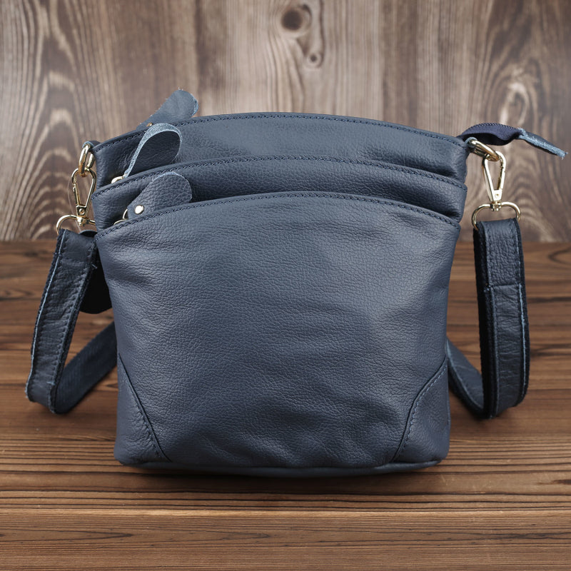 LDUNDJ018 Plain Handbag Blue