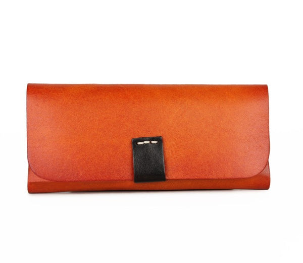Glasses Case Leather Brown