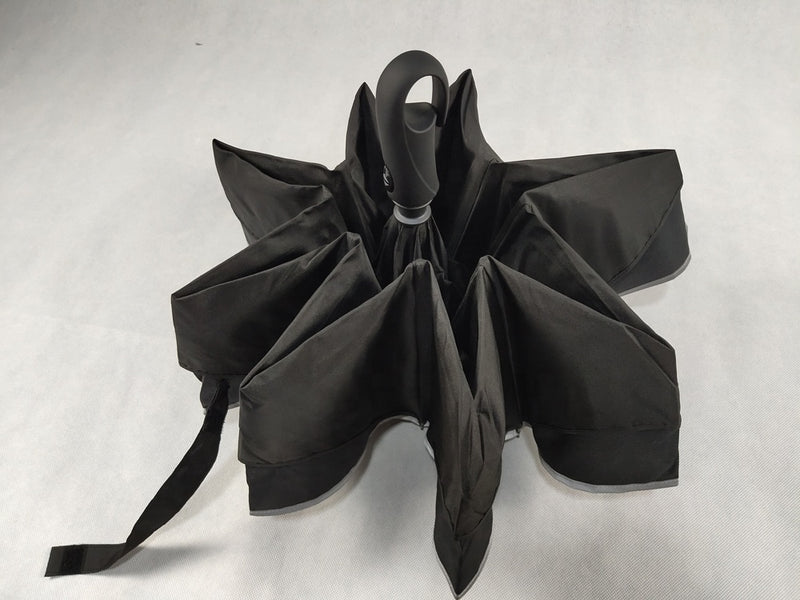 COMPACT Inverted Umbrella AUTO Open / AUTO Close BLACK