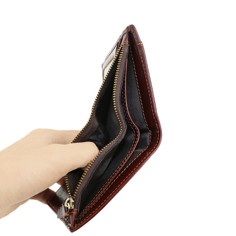 AD1059/LD194 Wallet leather RFID protected Brown