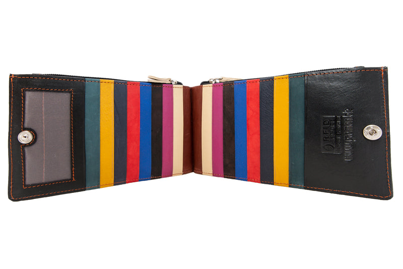 Gramon Ladies’ Leather RFID Wallet Black
