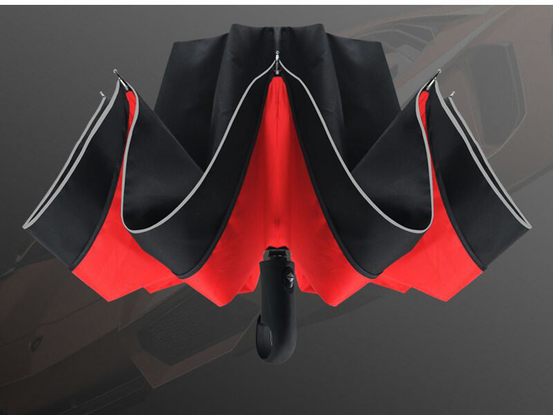 COMPACT Inverted Umbrella AUTO Open / AUTO Close RED