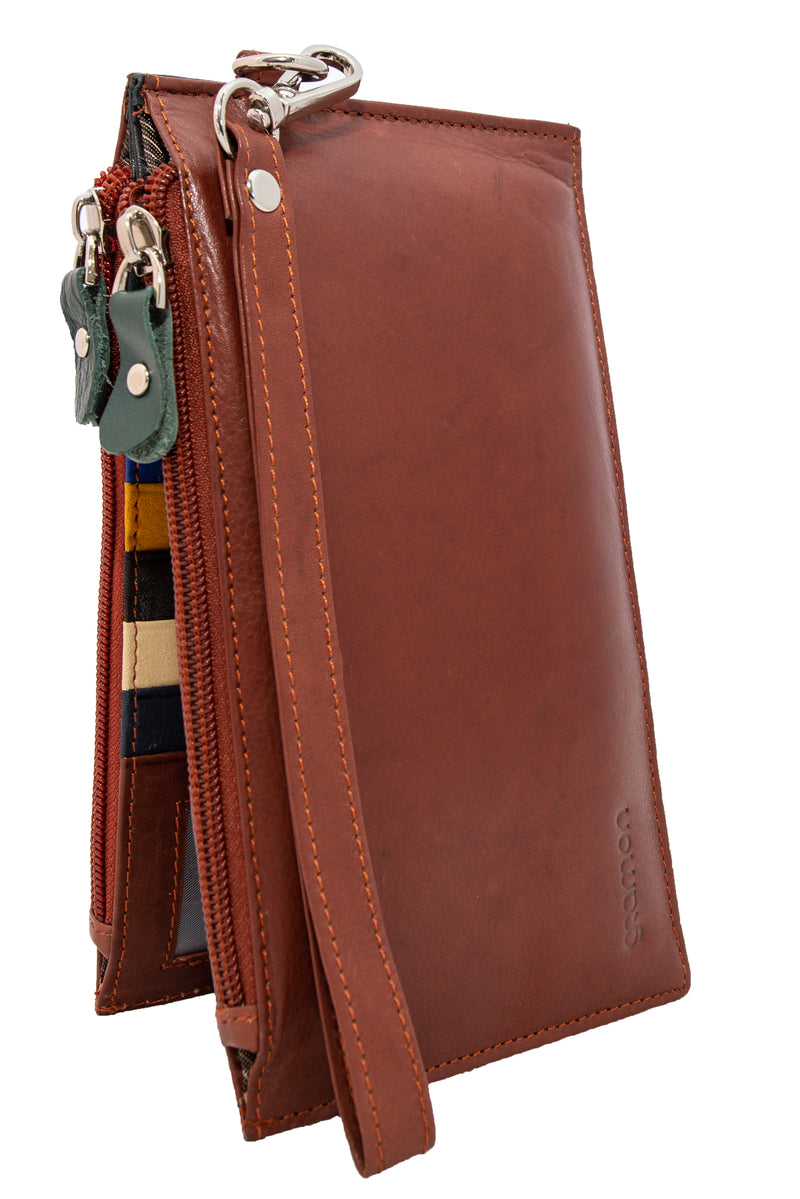 Brown Gramon Ladies’ Leather RFID Wallet